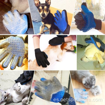 Glove de aseo para mascotas gato gentil gentil deshedding cepillo